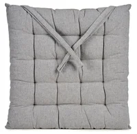 Almohadón decorativo para silla 40 x 40 cm  gris