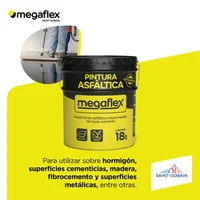 Pintura asfáltica solvente 18 l
