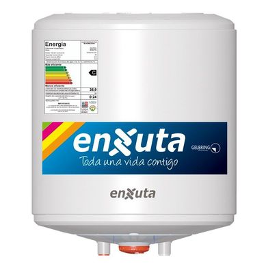 Calefn elctrico de acero 15 L tiro natural