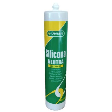 Silicona neutra 280 ml negra