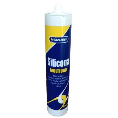 Silicona acetica 280 ml transparente