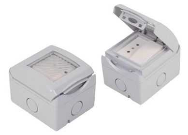 Caja estanca bipolar IP54 1 toma