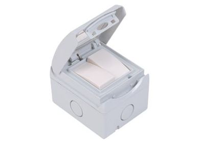 Caja estanca unipolar IP54 2 interruptores