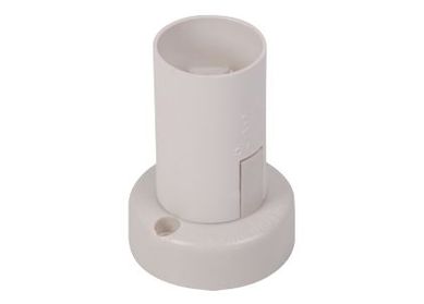 Portal�mpara E14 con receptaculo marf�l