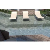 Revestimiento Decor verde pared exterior 10x10 cm