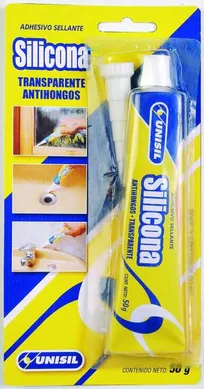 Silicona acetica 50 g transparente