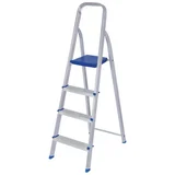Escalera tijera 4 peldaños 1.34 m aluminio 120 kg