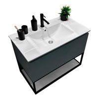 Vanitory de colgar Gray&Black 80 cm