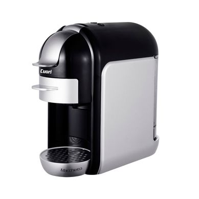 Cafetera Espresso y capsulas 1450 W negra y gris