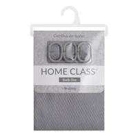 Cortina de baño 180 x 180 cm gris