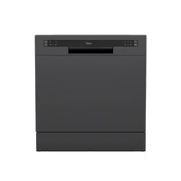 Lavavajillas 8 cubiertos negro WQP8-3802GB