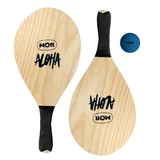 Juego de tenis playero de madera