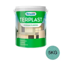 Revestimiento texturado Terplast verde natural 5 kg