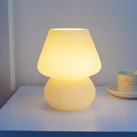 Lámpara de mesa blanca 1 luz