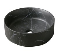 Bacha circular de apoyo Nero marquina