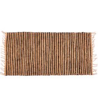 Alfombra caminero Natural 70 x 140 cm negra y natural