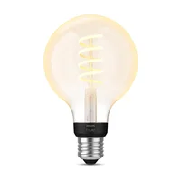 Lámpara de luz LED WiFi filamento 7 w G95 EUR E27