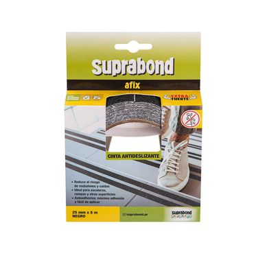 Cinta antideslizante 25 mm x 5 m negra