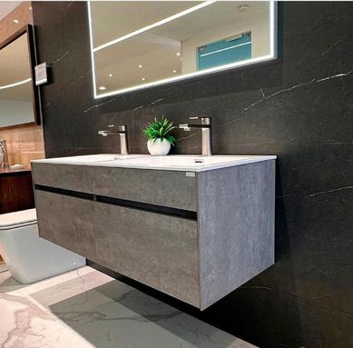 Porcelanato Nero negro mate 60x120 cm