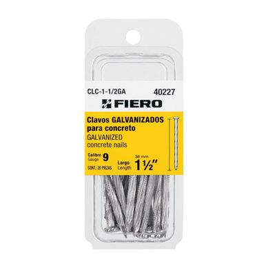 Clavos galvanizado para cemento 1 1/2