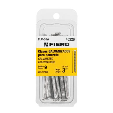 Clavos galvanizado para cemento 3
