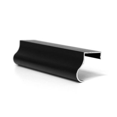 Perfil tira 786 negro 2.6 m 18 mm