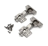 Bisagra push recta par 35 mm