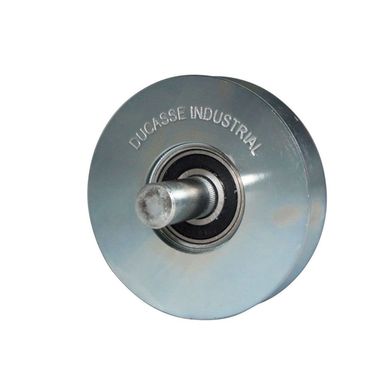 Rueda para port�n acero templado 4.8 x 4.8 x 1.3 mm 50 mm 75 kg