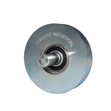 Rueda para port�n de Acero templado 6.2 x 6.2 x 1.6 mm 64 mm 100 kg