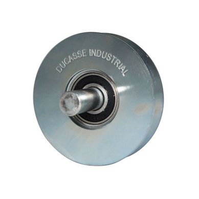 Rueda para port�n de Acero templado 7.3 x 7.3 x 1.8 mm 75 mm 250 kg