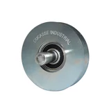 Rueda para portón de Acero templado 8.8 x 8.8 x 1.8 mm 85 mm 275 kg
