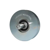 Rueda para portón de Acero templado 8.8 x 8.8 x 1.8 mm 85 mm 275 kg