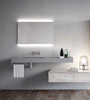 Espejo rectangular con luz led touch 60 x 80 cm