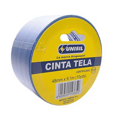 Cinta de tela azul 9.10 m