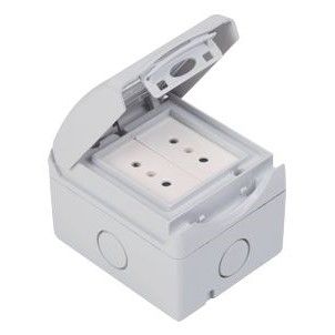 Caja para 2 tomas IP54
