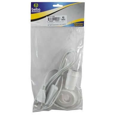 Aplique para pantalla botella blanco
