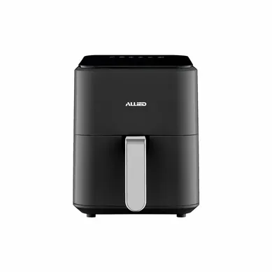 Freidora sin aceite 4 L 1350 w negra y gris