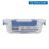 Tupper de vidrio cuadrado 800 ml