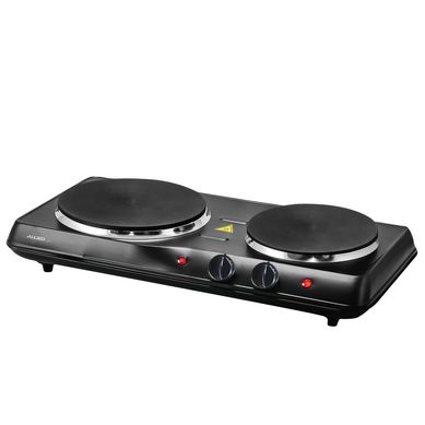 Anafe elctrico AL-AN02 2 hornallas negro