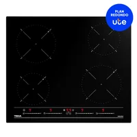Anafe eléctrico inducción 4 discos negro IBC-64010
