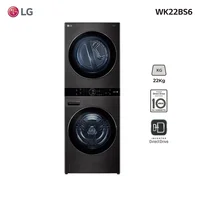 Torre de lavado carga frontal 22 kg negra WK22BS6