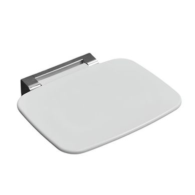 Asiento auxiliar para ducha blanco