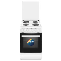 Cocina eléctrica CENX5548W 50 cm 4 discos blanco
