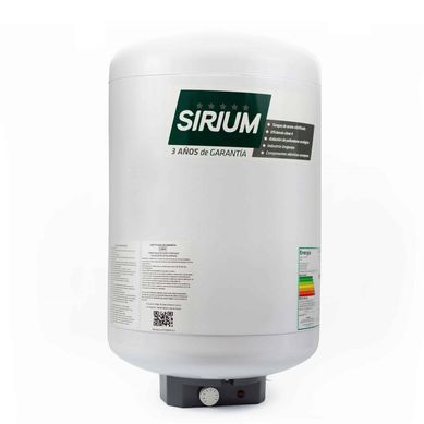 Calefn elctrico de acero 40 L tiro natural