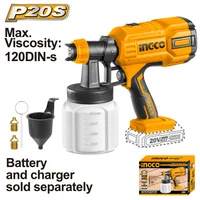 Pistola de pintar 20 V sin batería