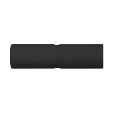 Un�on Tubo-Tubo 20 mm negro