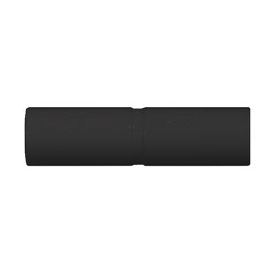Un�on Tubo-Tubo 25 mm negro