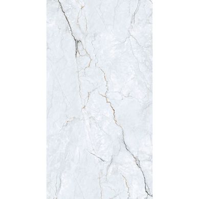 Porcelanato marmolado Splendore blanco brillante 62x119 cm