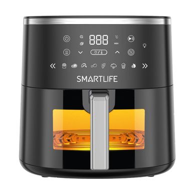 Freidora sin aceite 6 L 1700 W negra SL-AFDV006