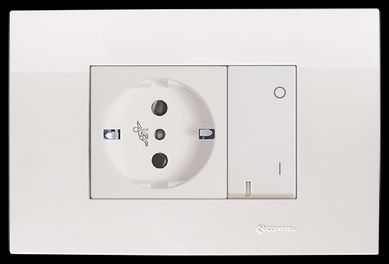 Armado 1 schuko y 1 interruptor bipolar Presta Pro